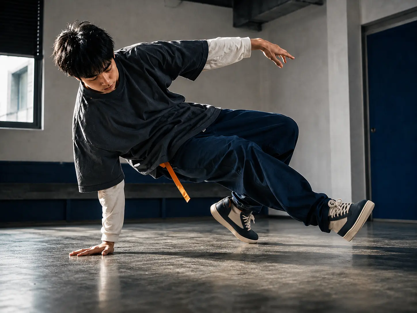 ブレイキンを踊るダンサーのイメージ