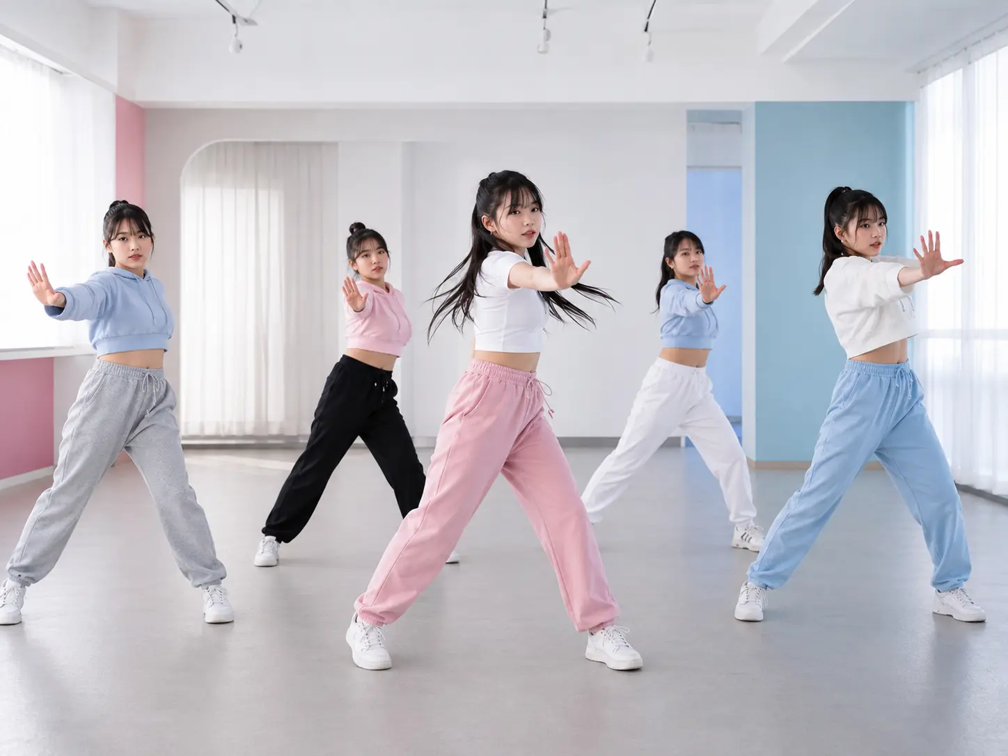 K-POPを踊るダンサーのイメージ